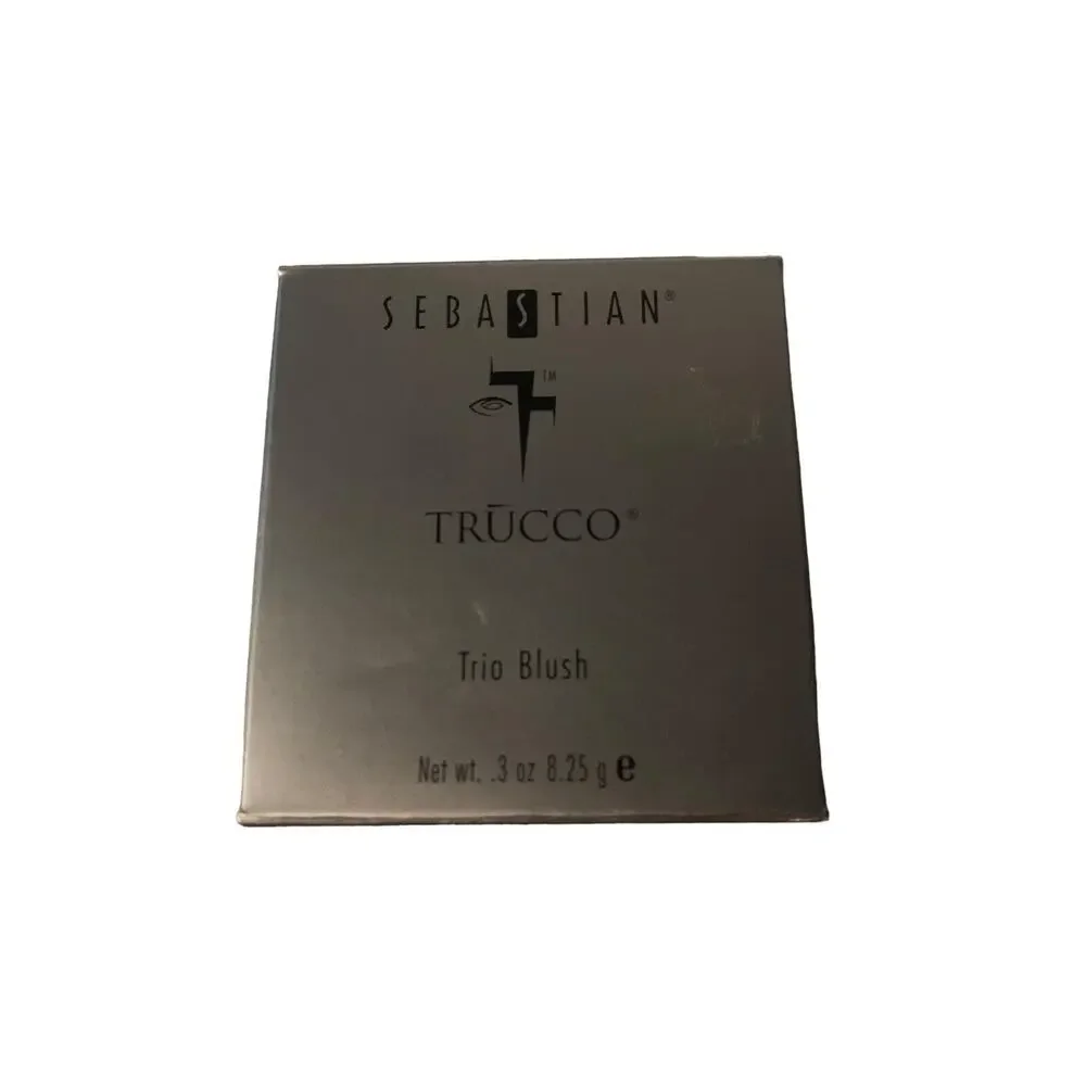 Sebastian Trucco Trio‎ Blush Jewel 71704 3 oz Pressed Powder New